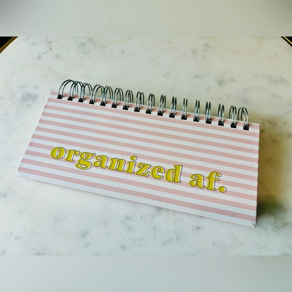 Organized AF Weekly Planner NWT